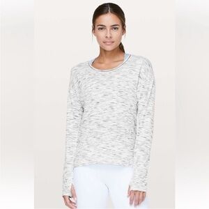 LULULEMON Sweat Embrace Long Sleeve Size 8